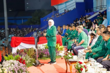Porprov IX Jatim 2025 Resmi Dibuka! Gubernur Khofifah Harapkan Atlet Bisa Pecah Rekor dan Ukir Prestasi Dunia