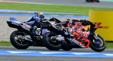 Insiden Alex Marquez dan Pedro Acosta di MotoGP Belanda 2025 Dinilai Murni Kecelakaan Balapan