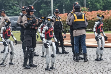 Polri Targetkan Robot Polisi akan Bertugas pada 2030