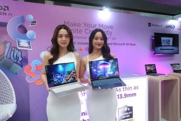 Bawa Standar Baru Komputasi Cerdas, Lenovo Rilis Laptop Copilot+ PC Berbasis AMD Ryzen AI