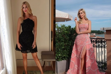 Ivanka Trump Tampil dalam Balutan Gaun Pink dan Hitam di Pernikahan Jeff Bezos
