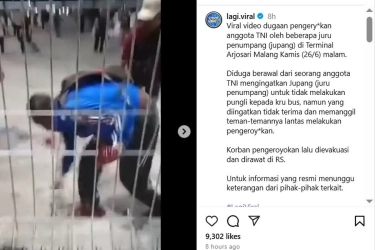 Kronologi Anggota TNI AL Dikeroyok di Terminal Arjosari, Sempat Tegur Pelaku yang Minta Jatah Preman ke Sopir