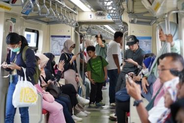 LRT Jabodebek Layani 139.000 Pengguna Selama Libur Tahun Baru Islam