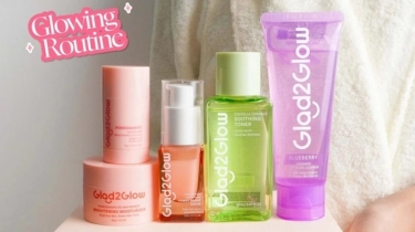 3 Rangkaian Skincare Pagi Glad2Glow: Jerawat, Kusam, dan Penuaan Bisa Teratasi