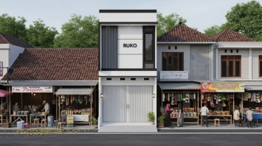 6 Desain Model Ruko Sederhana di Kampung & Lahan Terbatas, Cocok Buat Warung Sembako
