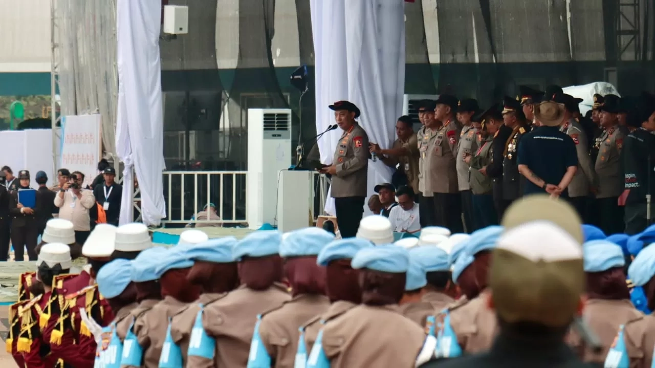 5.888 Personel Dikerahkan Amankan HUT Bhayangkara ke-79, Prabowo Hadir Langsung
