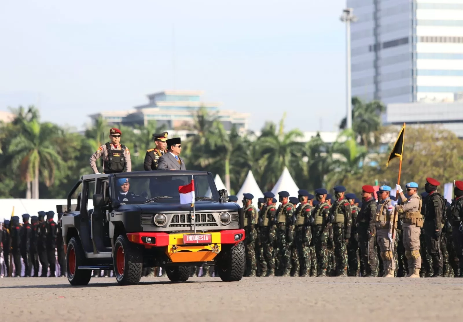 Presiden Prabowo Puji Kepemimpinan Polri di Bawah Kapolri Jenderal Polisi Listyo Sigit Prabowo