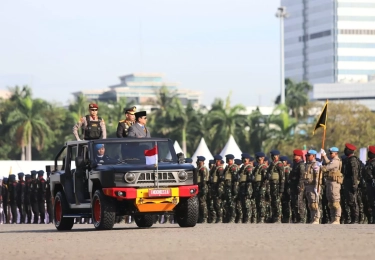 Presiden Prabowo Puji Kepemimpinan Polri di Bawah Kapolri Jenderal Polisi Listyo Sigit Prabowo