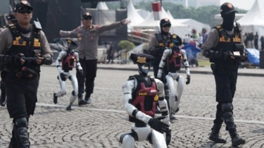 Diprediksi Gelontorkan Rp 3,03 Miliar Buat Beli Robot Polisi, Polri Ramai Diprotes Warganet