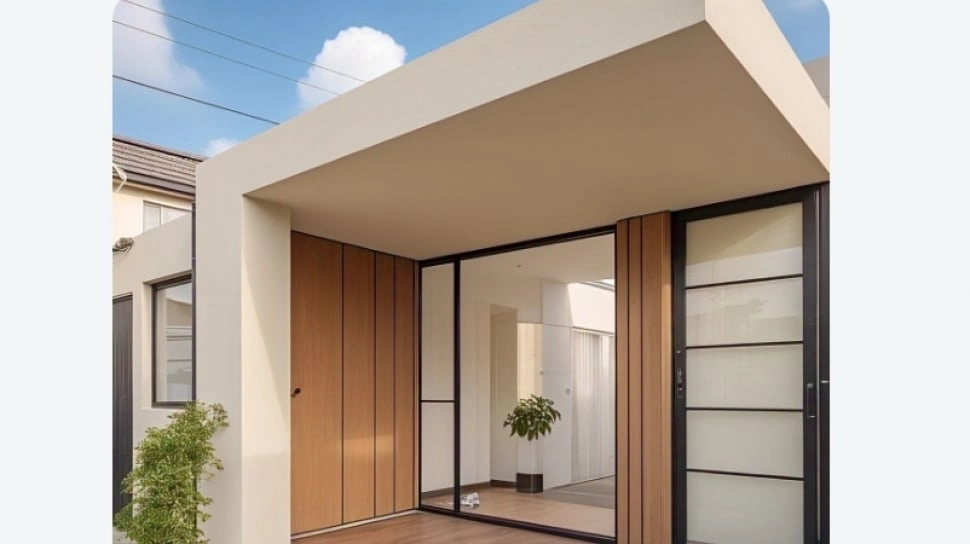 Ide Desain Rumah Modal Sebesar Mobil Bekas, Intip Penampakannya