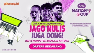 Ikuti Kompetisi Menulis AXIS Nation Cup 2025, Buat #SuaraParaJuara Versimu dan Menangkan Hadiahnya