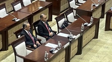 Ricky dan Dicky Jalani Uji Kelayakan Calon Deputi Gubernur BI, Bawa Tema Avengers