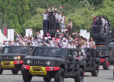 Terjadi Kepadatan Arus di Sekitar Monas saat Peringatan HUT Bhayangkara ke-79, Kakorlantas Polri: Tak Ada Kejadian yang Menonjol