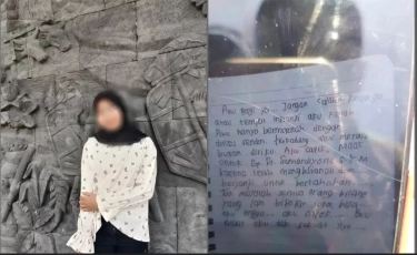 Viral Surat Wasiat Devita Sari Ungkap Derita Jiwa Sebelum Lompat ke Bengawan Solo