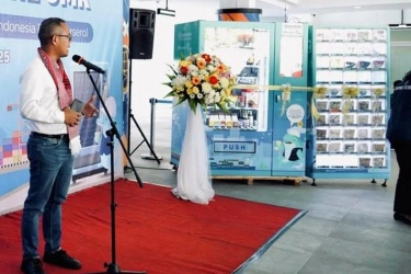 Pelindo dan ASDP Sediakan Vending Machine Produk UMK di Pelabuhan