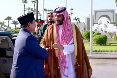 Prabowo dan Pangeran MBS Sepakat Tingkatkan Layanan Jemaah Haji dan Umrah Indonesia