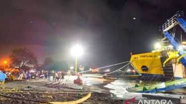 KMP Tunu Pratama Jaya Tenggelam di Selat Bali, Tim SAR Sempat Terkendala Cuaca Ekstrem