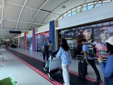 Gelaran MotoGP 2025 Dorong Lonjakan Penumpang di Bandara Lombok
