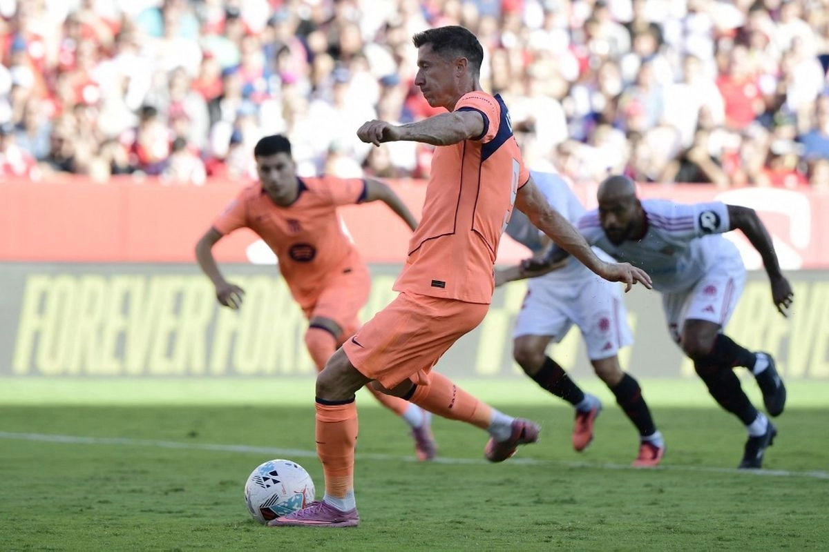 Hasil Sevilla Vs Barcelona 4-1: Penalti Lewandowski Gagal, Barca Remuk