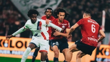 Tanpa Calvin Verdonk, Lille Tahan Imbang PSG Lewat Gol Ethan Mbappe