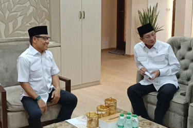 Cak Imin Bertemu Menag, Bahas Pembangunan Ponpes yang Belum Patuhi Standar