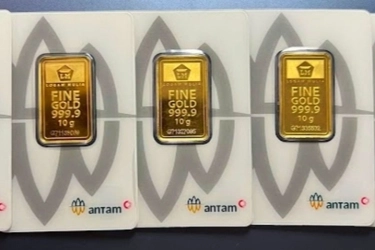 Harga Emas Antam 7 Oktober 2025 Rp 2.284.000  Per Gram, Capai Rekor Tertinggi