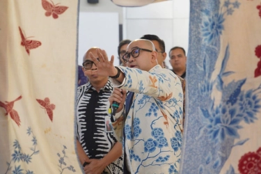 Pameran Batik di Bandara Soekarno-Hatta, Ada Lorong Imersif dan Kain Batik