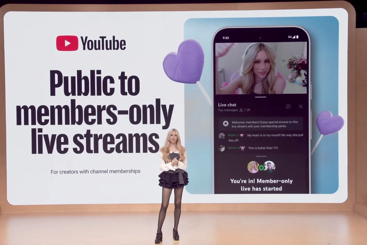 YouTube Live Kini Bisa Ganti Mode, dari Publik Jadi Khusus Member Tanpa Stop Siaran