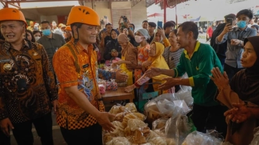 Percepat Pemulihan Pasar Kota Wonogiri, Ahmad Luthfi Kucurkan Rp1 M untuk Bangun Sarpras Darurat