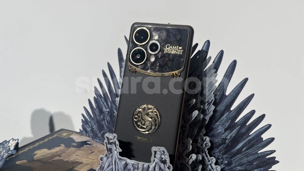 Realme 15 Pro Game of Thrones Limited Edition Masuk RI, Dijual Terbatas 350 Unit