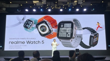 Realme Watch 5: Jam Tangan Punya Baterai Tahan 20 Hari, Harga Rp 700 Ribuan