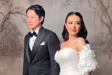 7 Style Resepsi Amanda Manopo dan Kenny Austin, Serasi dan Menawan