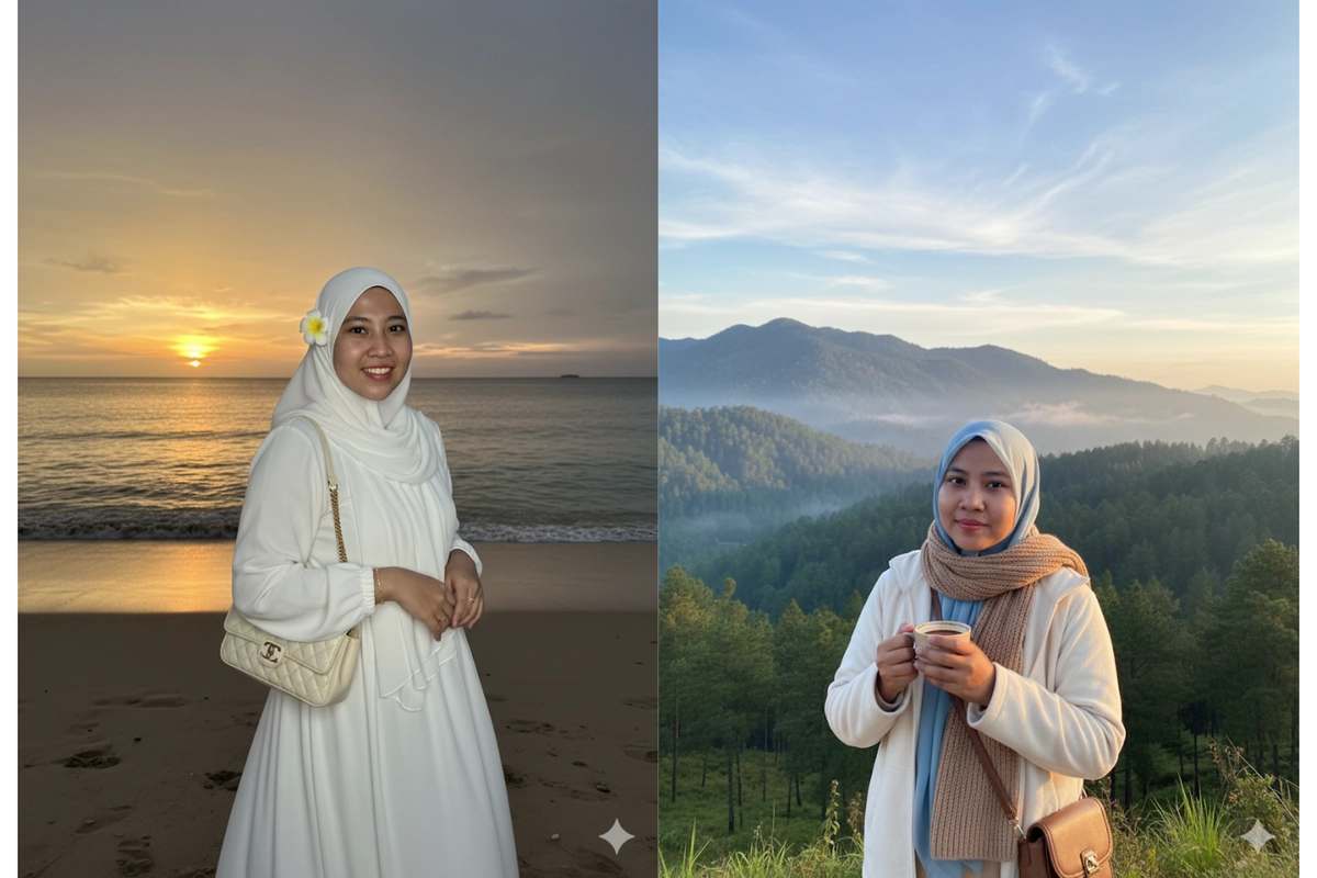 20 Salinan Teks Gemini AI untuk Foto Liburan, Tinggal Copas