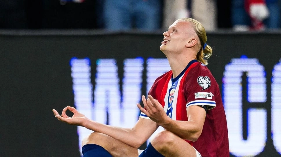 Dramatis! Penalti Gagal Beruntun Erling Haaland, Bintang Norwegia Latihan Eksekusi Titik Putih