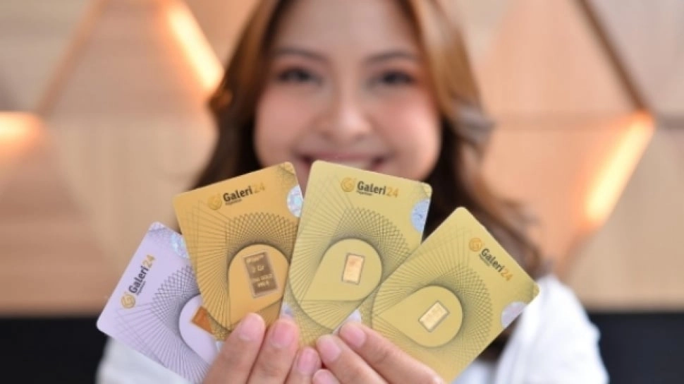 Harga Emas Naik Tipis Senin Ini: Antam Rp 2.414.000 per Gram, Galeri 24 2,3 Jutaan