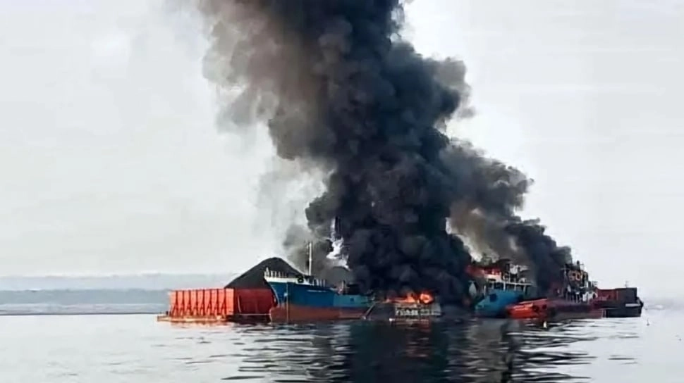 Kapal Tanker MT Federal II Kembali Terbakar di Batam, 10 Pekerja Tewas