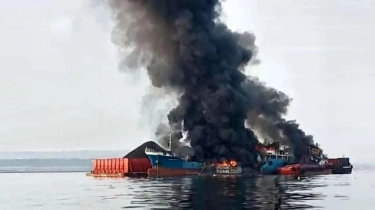 Kapal Tanker MT Federal II Kembali Terbakar di Batam, 10 Pekerja Tewas