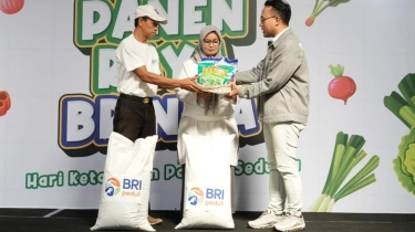 Hari Pangan Sedunia, BRI Peduli Komitmen Dukung Ketahanan Pangan Melalui Panen Raya BRInita