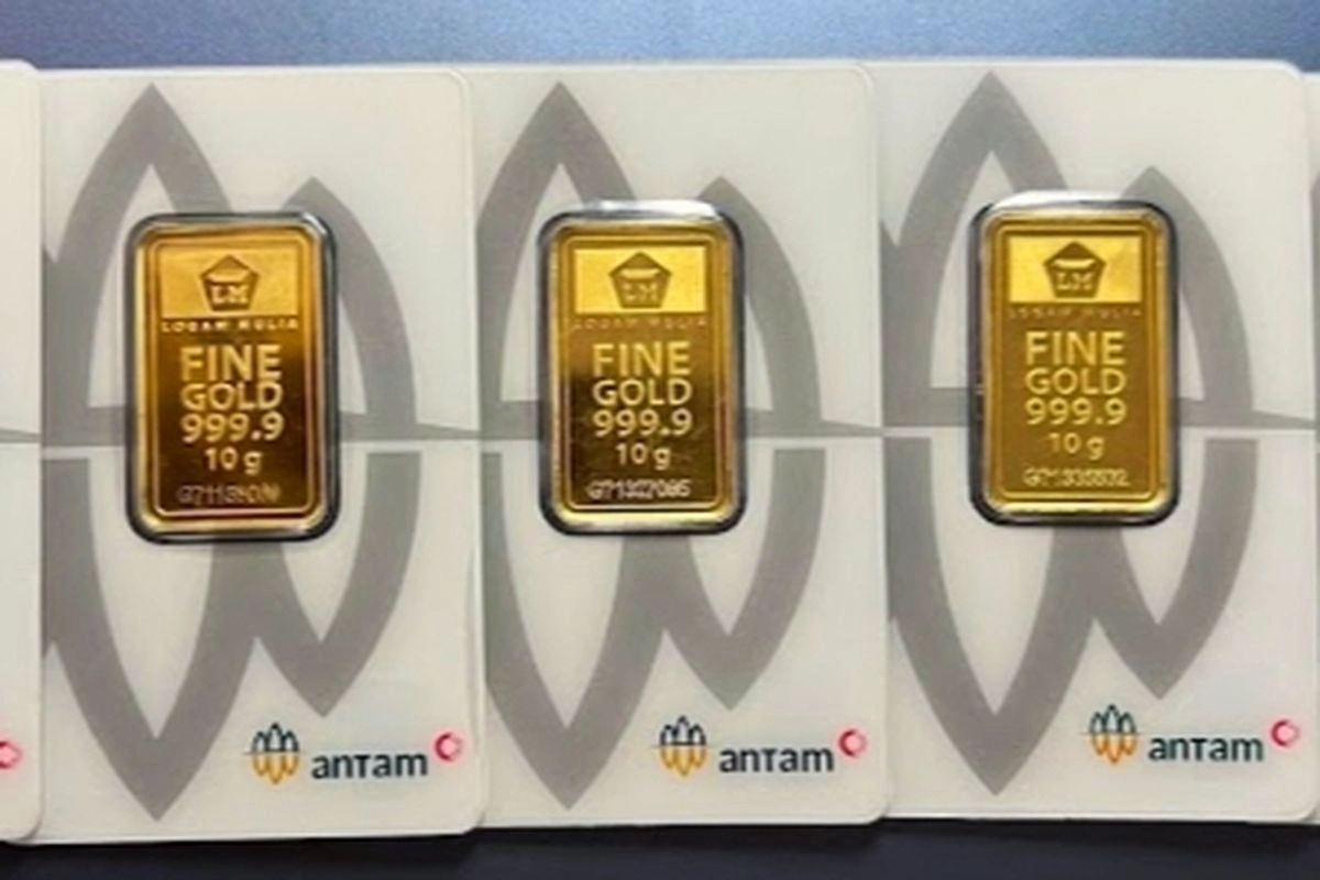 Cuan, Harga Emas Antam Sepekan Naik Rp 123.000 Per Gram