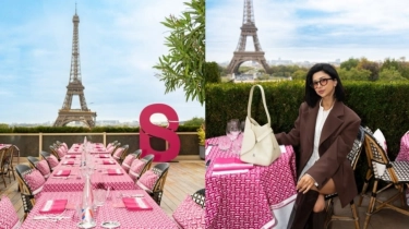 Buttonscarves Taklukkan Paris! Kafe Ikonik Berubah Jadi Dunia Viva Magenta