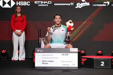 Bukan Sekadar Juara! Gelar Denmark Open 2025 Jadi Hasil Perjuangan Jatuh Bangun Jonatan Christie