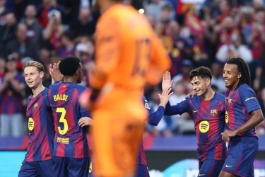 Kata Joan Laporta Soal Rencana UEFA Coret Barcelona dari Liga Champions