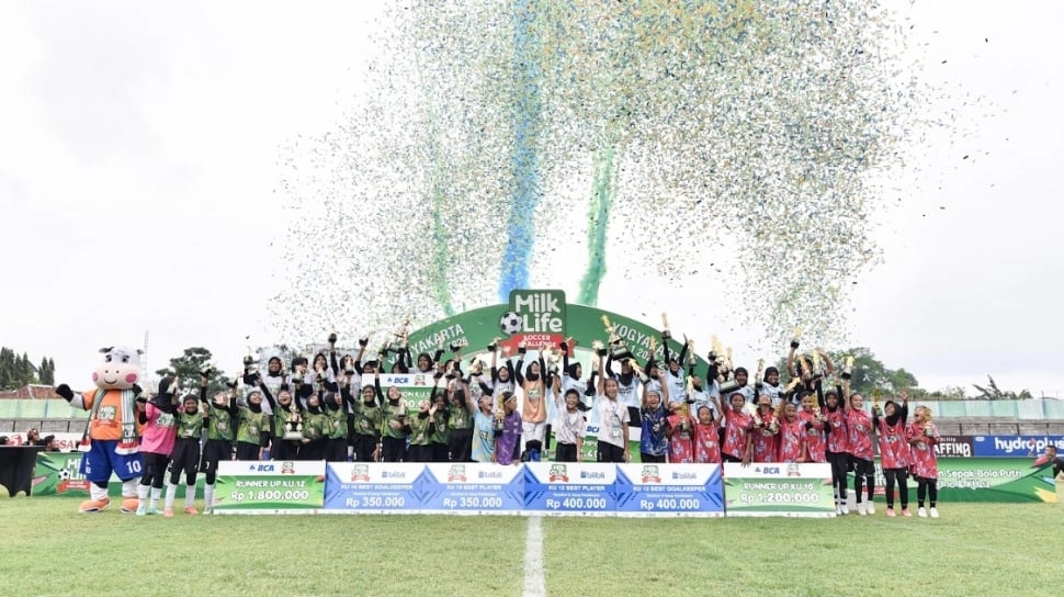Talenta Muda Bermunculan di MLSC 2025, Ekosistem Sepak Bola Putri Yogya Tuai Pujian