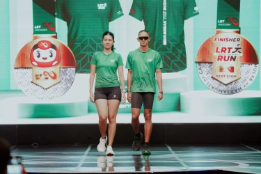 LRT Run Break The Rush, Hadirkan Gaya Hidup Sehat dan Produktif dengan Berbagai Tantangan untuk 3.000 Pelari