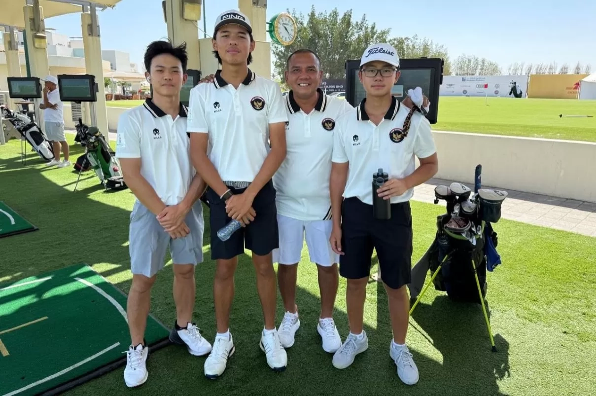 Pegolf Indonesia Buru Tiga Besar di AYG 2025