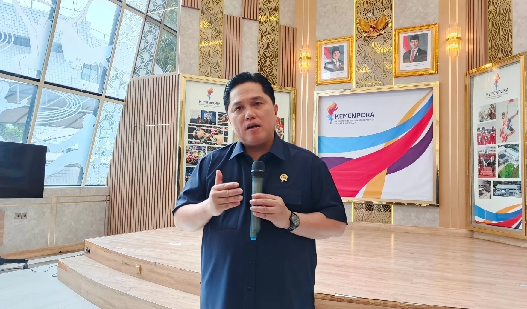 Respons Rekomendasi IOC Larang Ajang Internasional Digelar di Indonesia, Begini Kata Menpora Erick Thohir