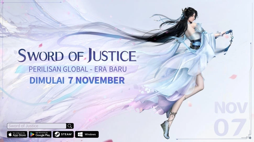 Game Sword of Justice Dirilis 7 November 2025 ke iOS, Android, hingga PC