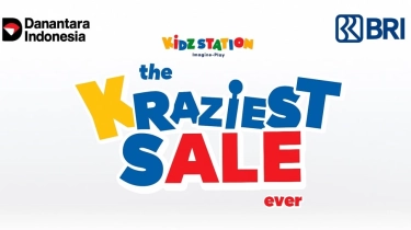 Belanja Mainan Hemat! Diskon 90% di Kidz Station Kraziest Sale, Bayar Pakai BRI Makin Untung