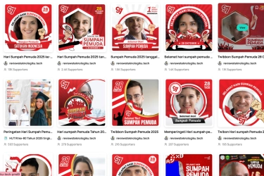 50 Link Download Twibbon Hari Sumpah Pemuda 2025 untuk Media Sosial
