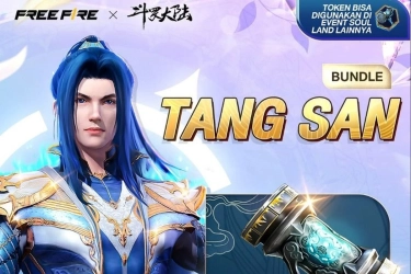 Kolaborasi dengan Soul Land, Ini Cara Dapatkan Voucher Rp 10.000 untuk Bundle Tang San di Free Fire